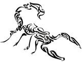 calligraphy-arabic-scorpion