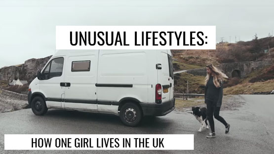 unusual lifestyles- van girl