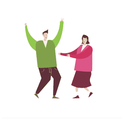 dancing with english
