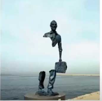 BriefcaseMan statue